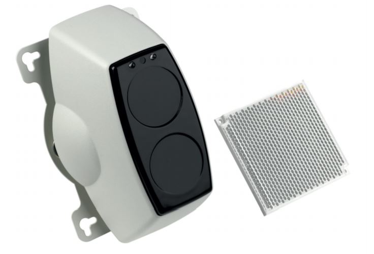 MAB100R-EM Intelligent Addressable Reflective Beam Detector, 100m range