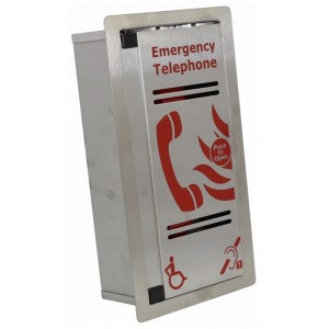 CFVCFHPSS VoCALL Type A outstation, flush mount stainless