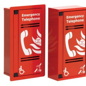 CFVCFHP	VoCALL Type A outstation, flush mount, red