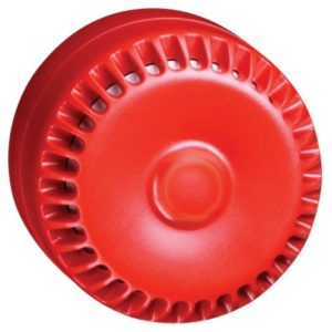 FX002SB Low profile surface sounder, red