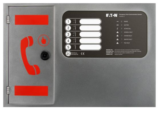 EFVCC5 Eaton VoCALL Compact 5 Line Exchange Unit - Surface Mount